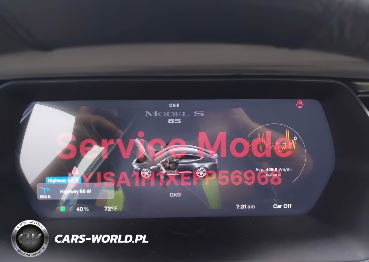 2014 Tesla Model S P85 VIN:5YJSA1H1XEFP56968 - 7