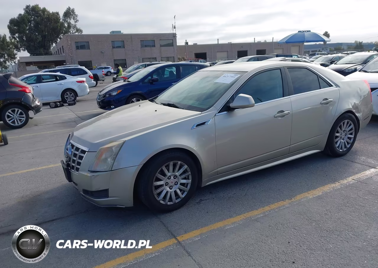 2013 Cadillac Cts Luxury VIN:1G6DE5E51D0144623 - 2