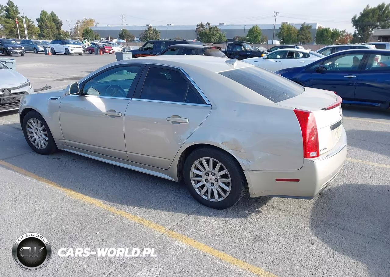 2013 Cadillac Cts Luxury VIN:1G6DE5E51D0144623 - 3