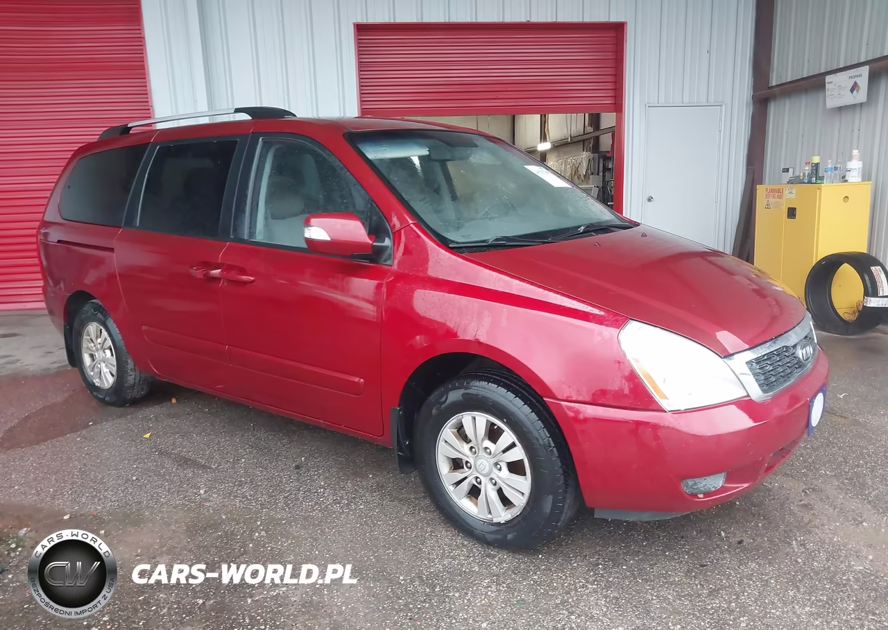 2011 Kia Sedona Lx VIN:KNDMG4C74B6392896 - 1