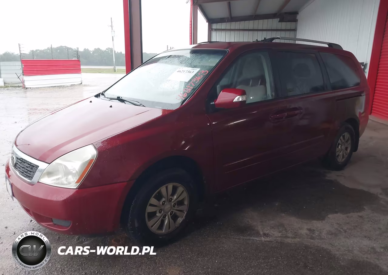 2011 Kia Sedona Lx VIN:KNDMG4C74B6392896 - 2