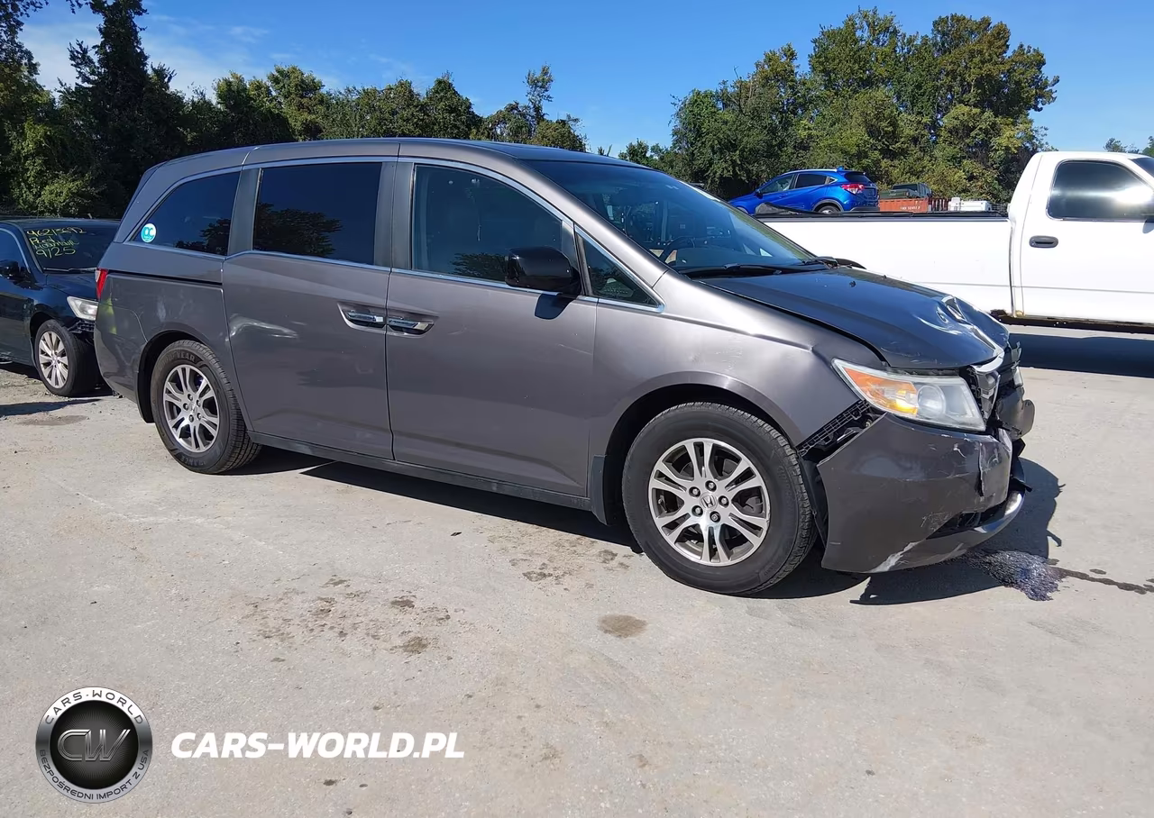 2013 Honda Odyssey Ex-L VIN:5FNRL5H62DB077352 - 1