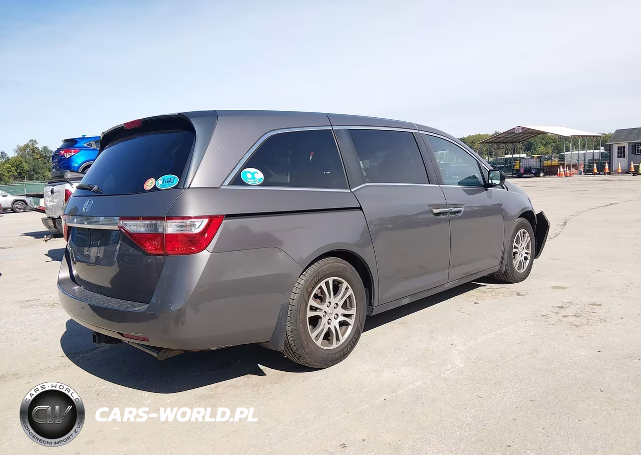 2013 Honda Odyssey Ex-L VIN:5FNRL5H62DB077352 - 4