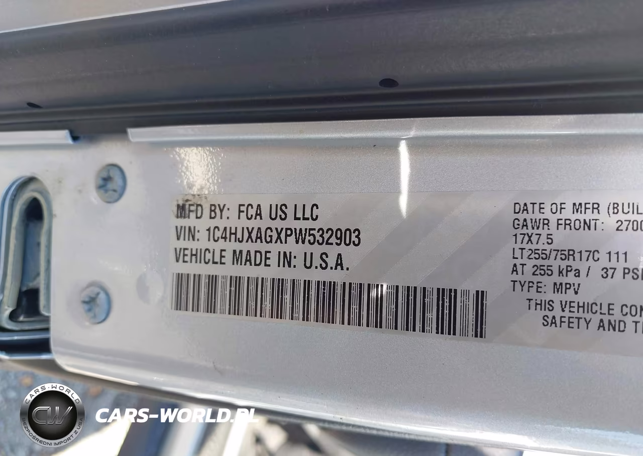 2023 Jeep Wrangler 2-Door Willys 4X4 VIN:1C4HJXAGXPW532903 - 9