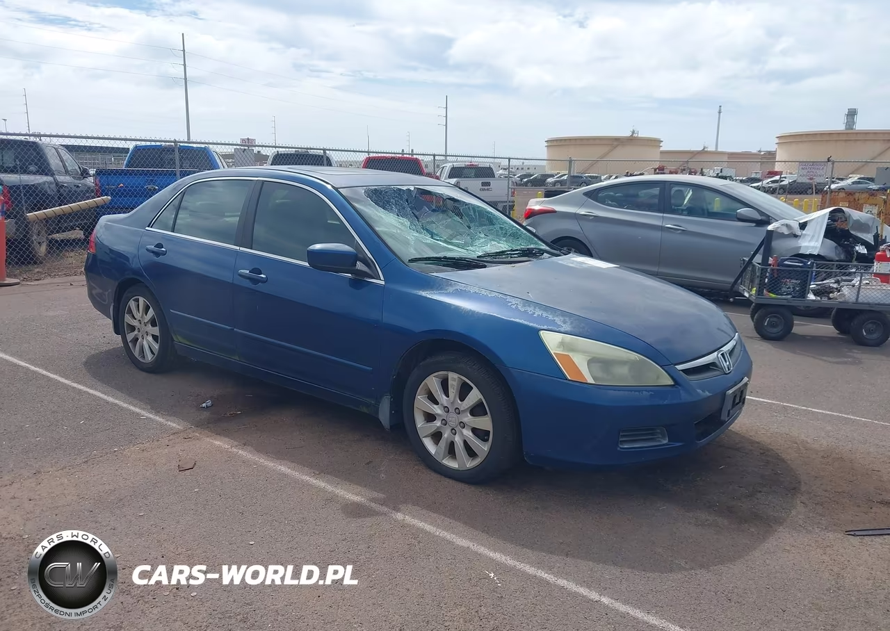 2006 Honda Accord 3.0 Ex VIN:1HGCM66516A001024 - 1