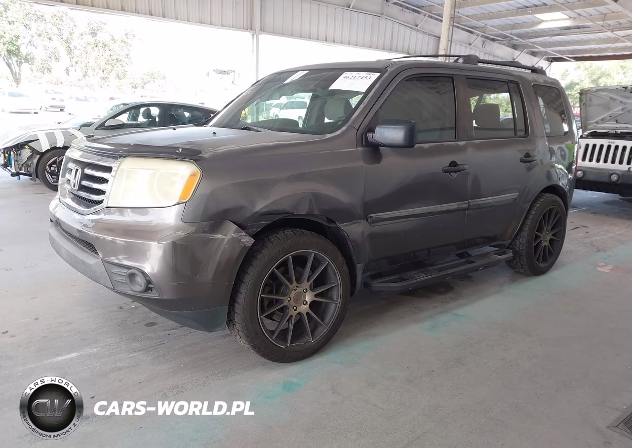 2015 Honda Pilot Lx VIN:5FNYF3H29FB022596 - 2