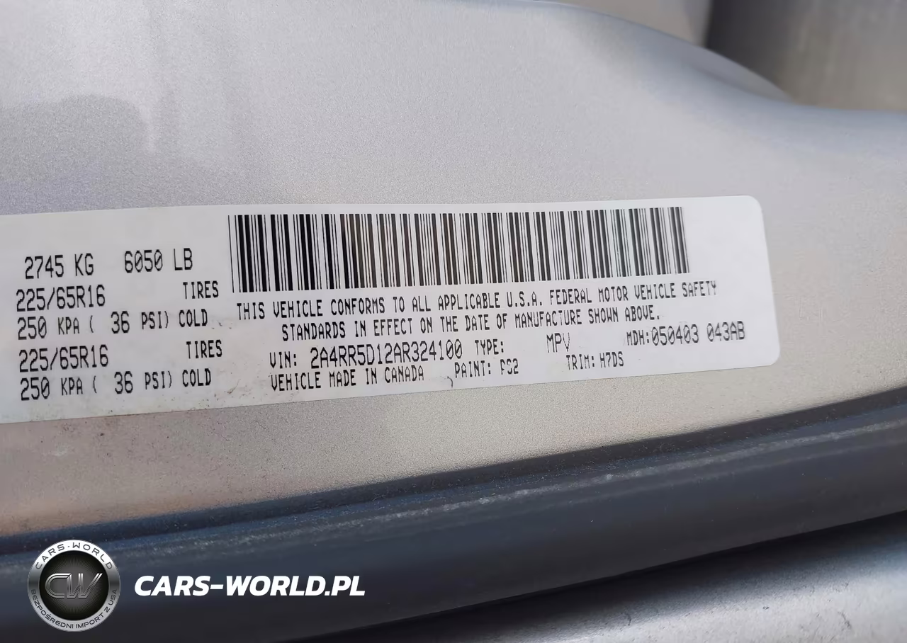 2010 Chrysler Town & Country Touring VIN:2A4RR5D12AR324100 - 9