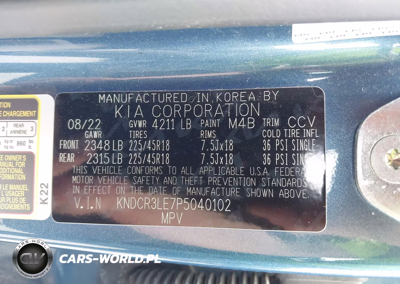 2023 Kia Niro Ex Touring VIN:KNDCR3LE7P5040102 - 9