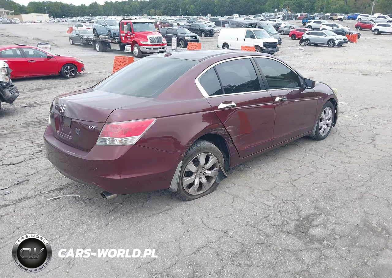 2008 Honda Accord 3.5 Ex-L VIN:1HGCP36898A055562 - 4