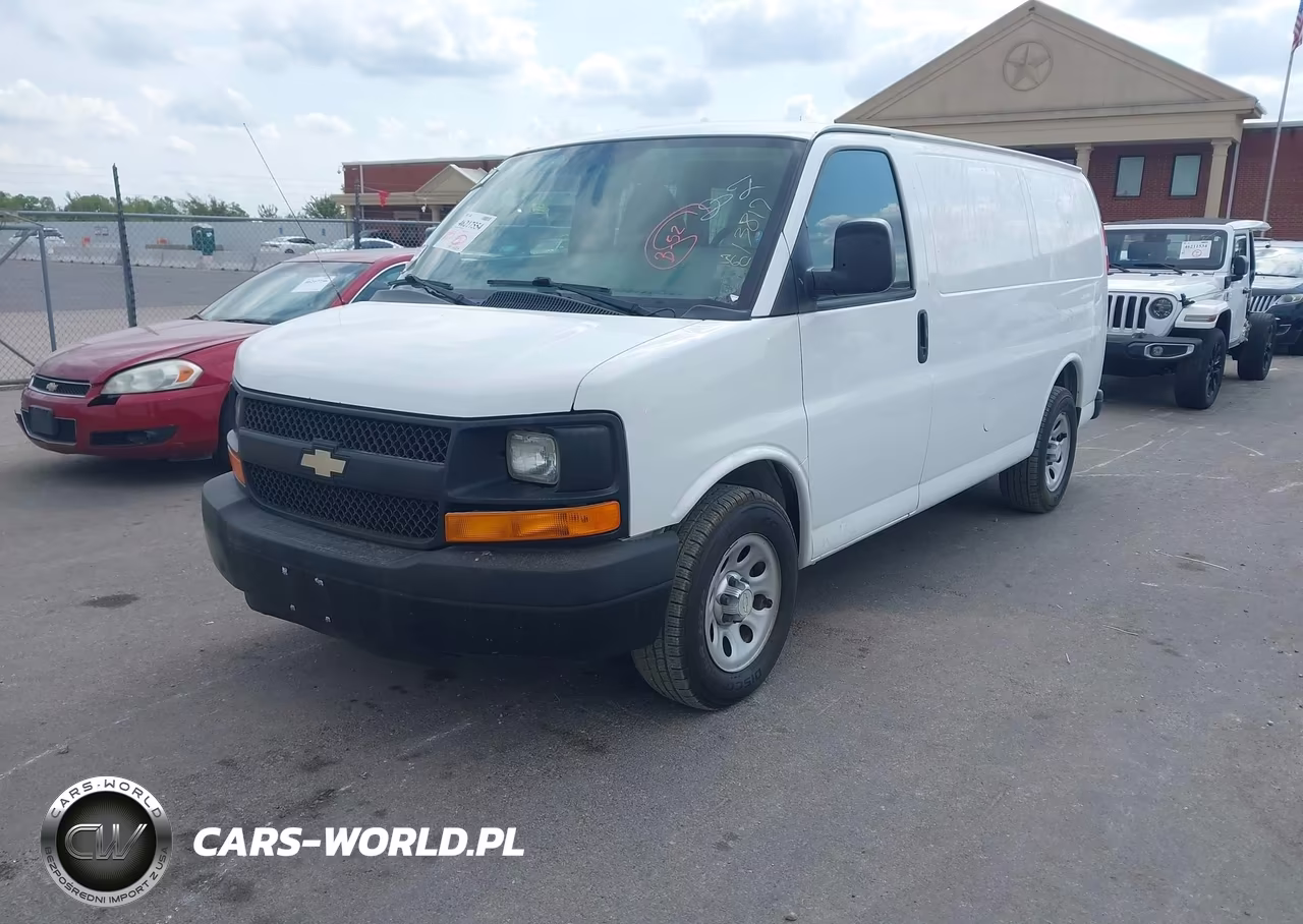 2014 Chevrolet Express 1500 Work Van VIN:1GCSGAFX5E1155269 - 2