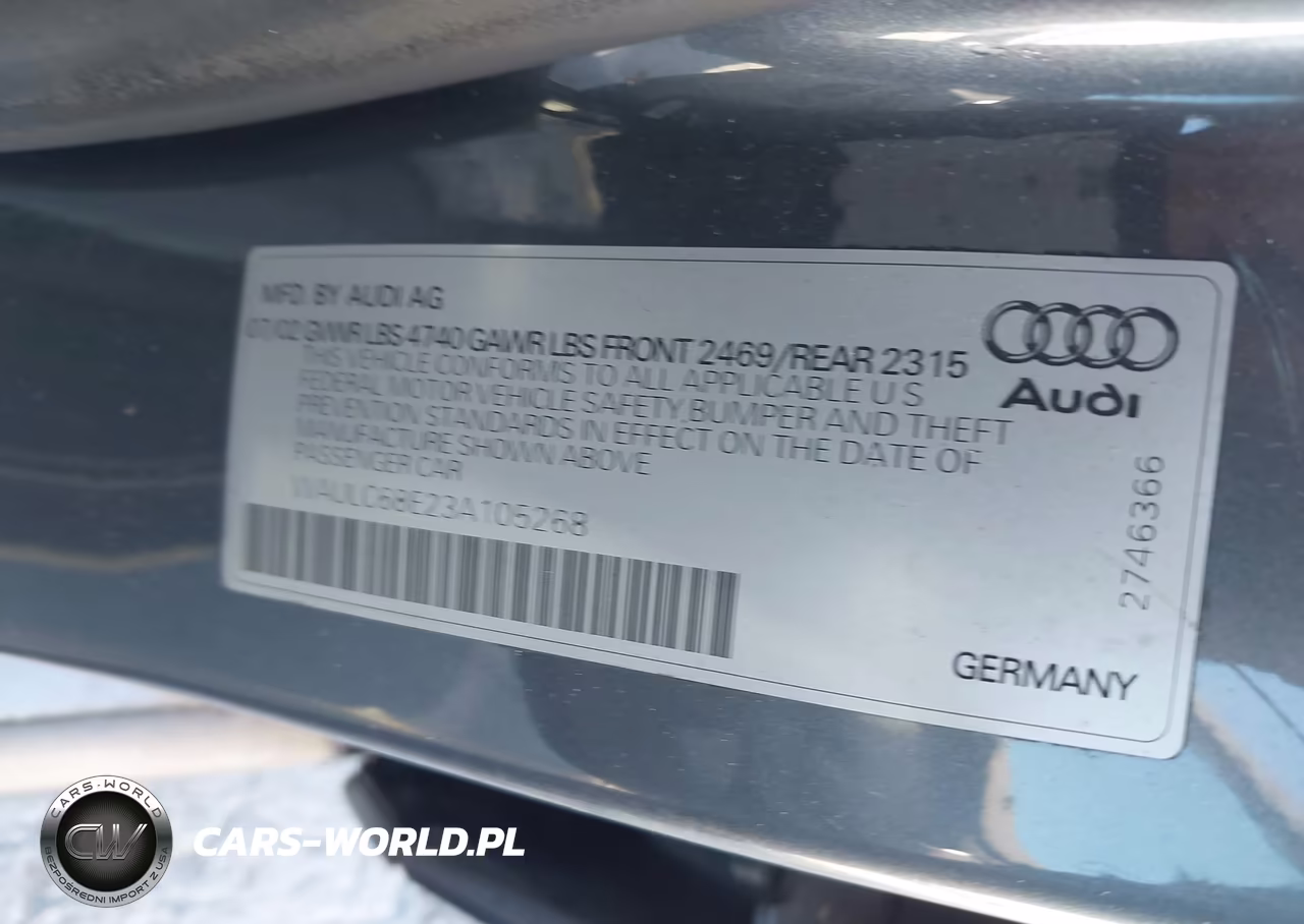 2003 Audi A4 1.8T VIN:WAULC68E23A105268 - 9