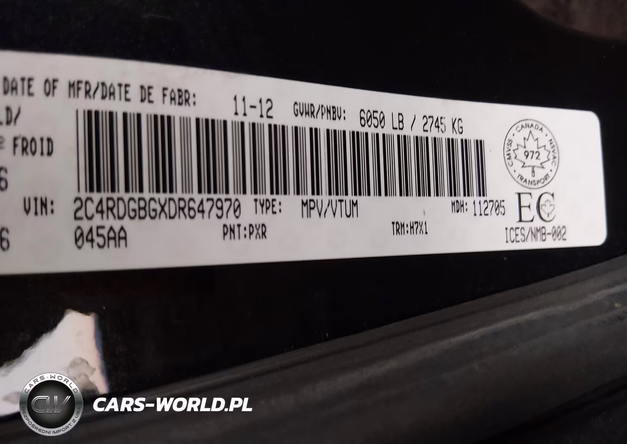 2013 Dodge Grand Caravan Se-Sxt VIN:2C4RDGBGXDR647970 - 9
