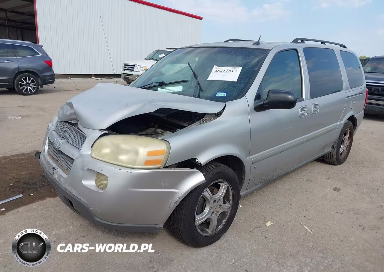 2007 Chevrolet Uplander Lt VIN:1GNDV33W07D205025 - 2
