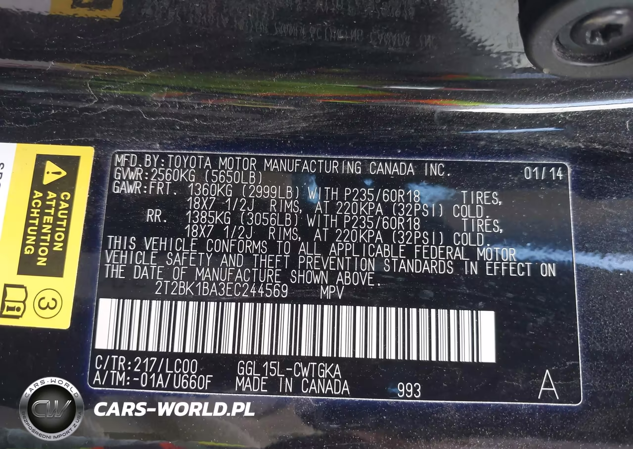 2014 Lexus Rx 350 VIN:2T2BK1BA3EC244569 - 9