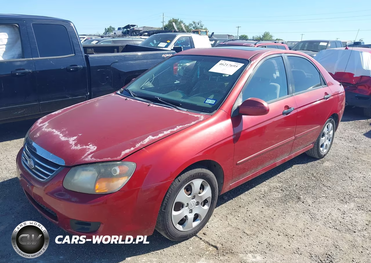 2009 Kia Spectra Ex VIN:KNAFE222X95614198 - 2
