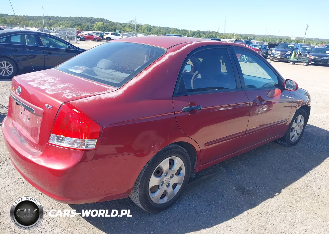 2009 Kia Spectra Ex VIN:KNAFE222X95614198 - 4