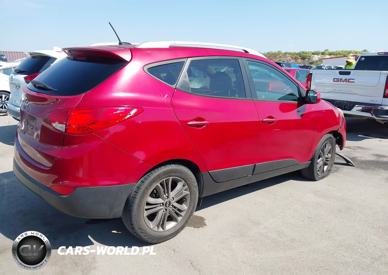 2014 Hyundai Tucson Se VIN:KM8JU3AG0EU885723 - 4