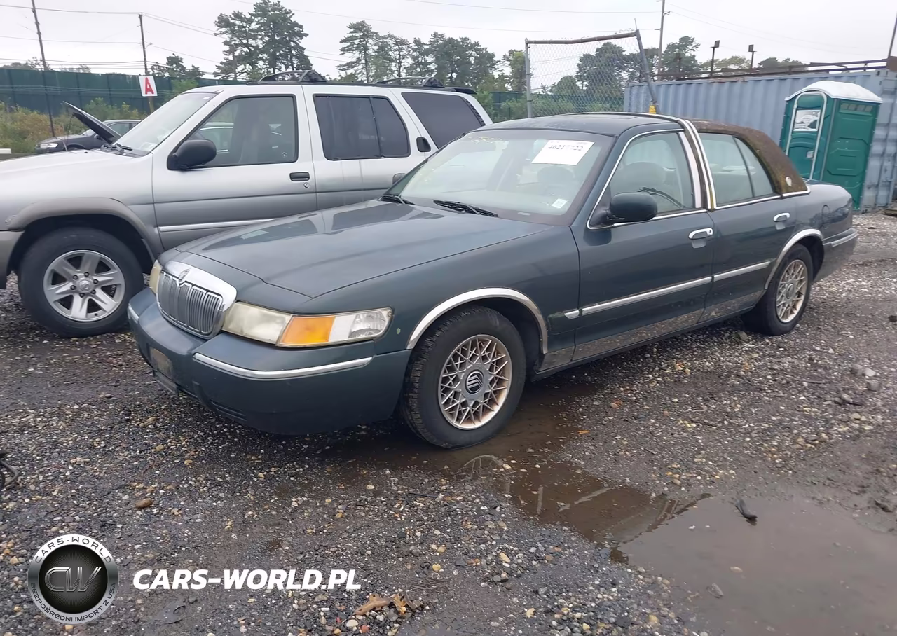 2002 Mercury Grand Marquis Gs VIN:2MEFM74W52X636681 - 2