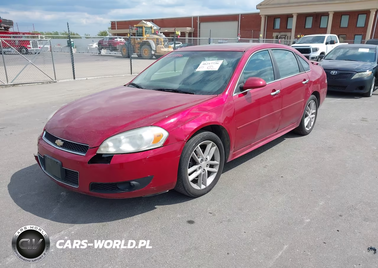 2013 Chevrolet Impala Ltz VIN:2G1WC5E32D1249436 - 2