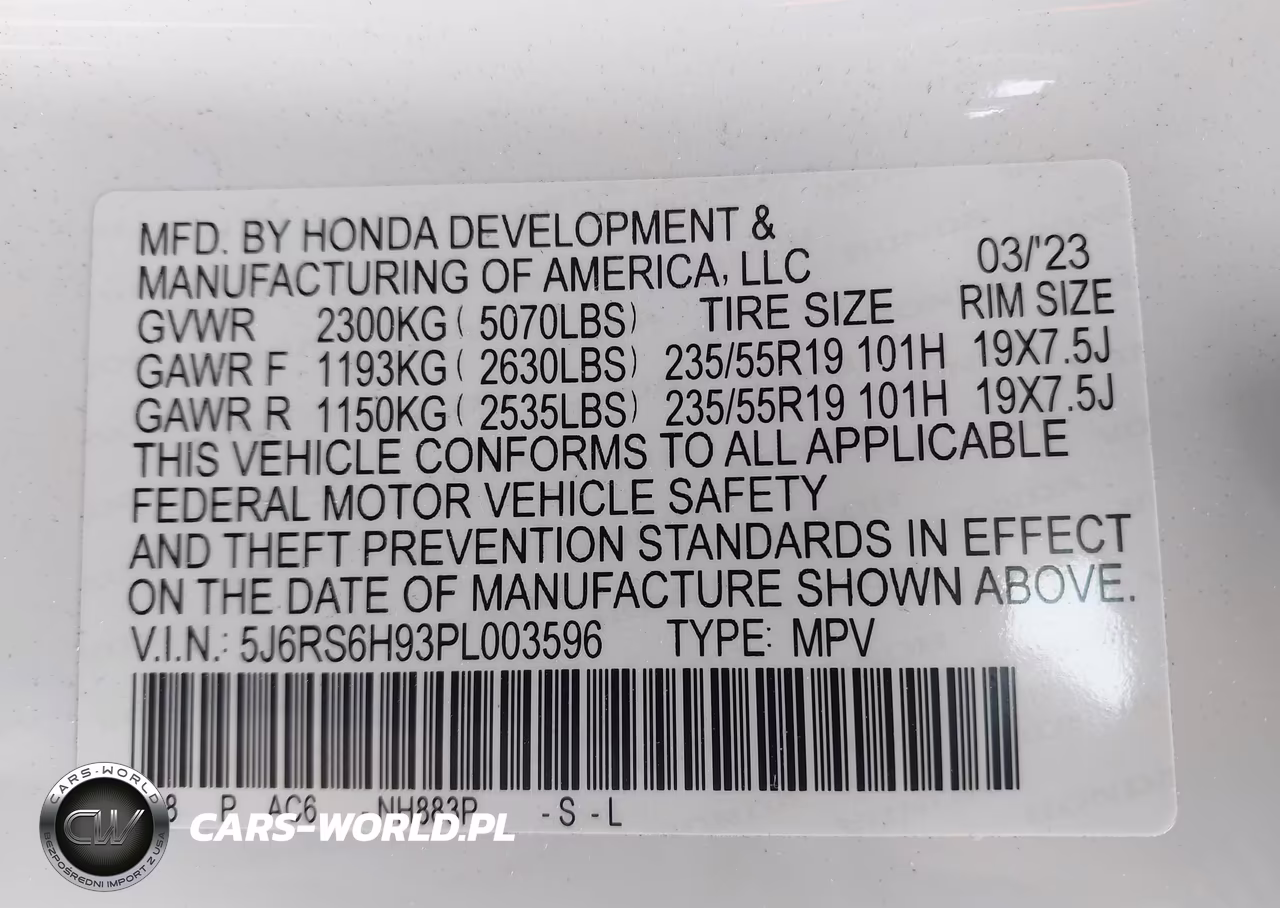 2023 Honda Cr-V Hybrid Sport Touring VIN:5J6RS6H93PL003596 - 9