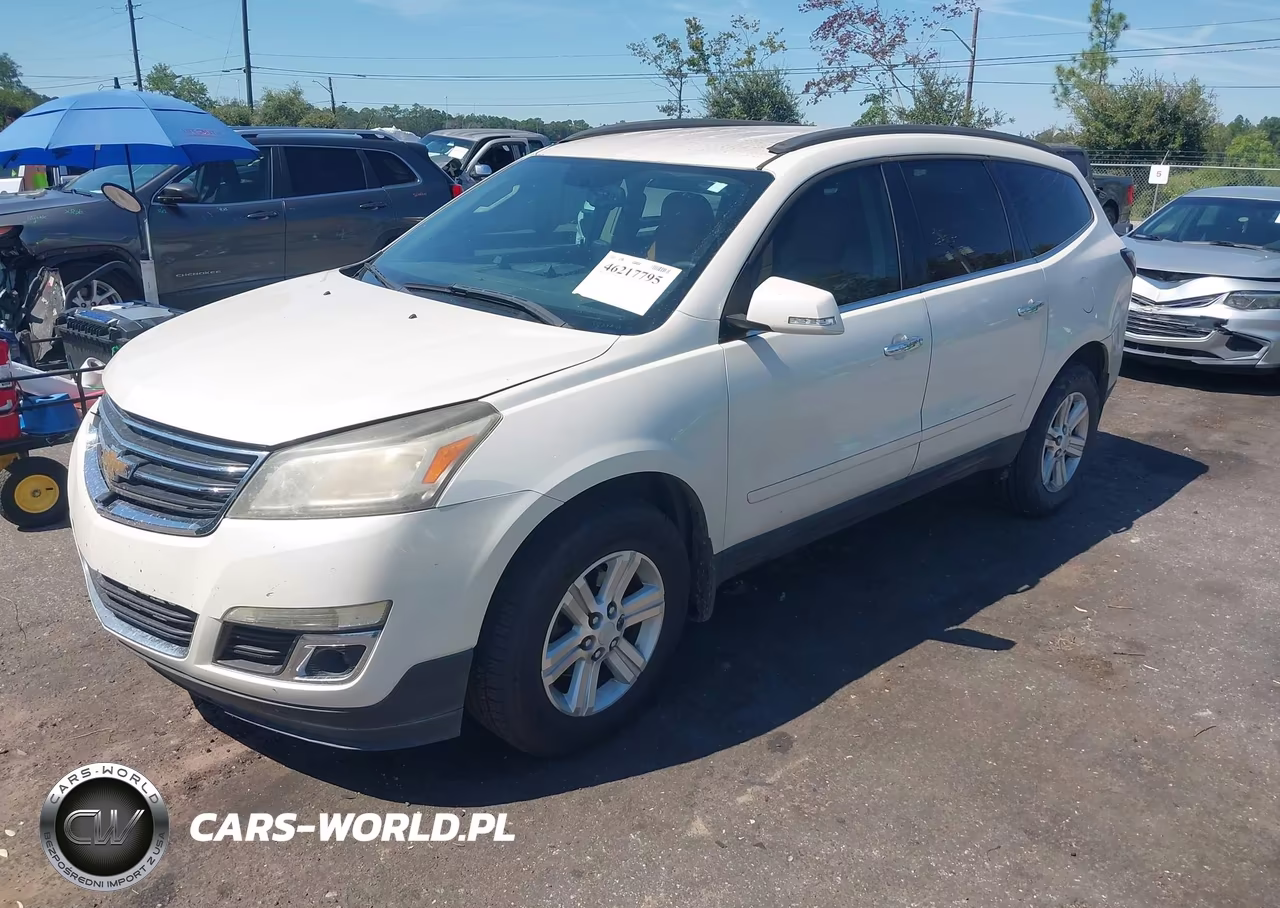 2013 Chevrolet Traverse 2Lt VIN:1GNKRJKD2DJ241795 - 2