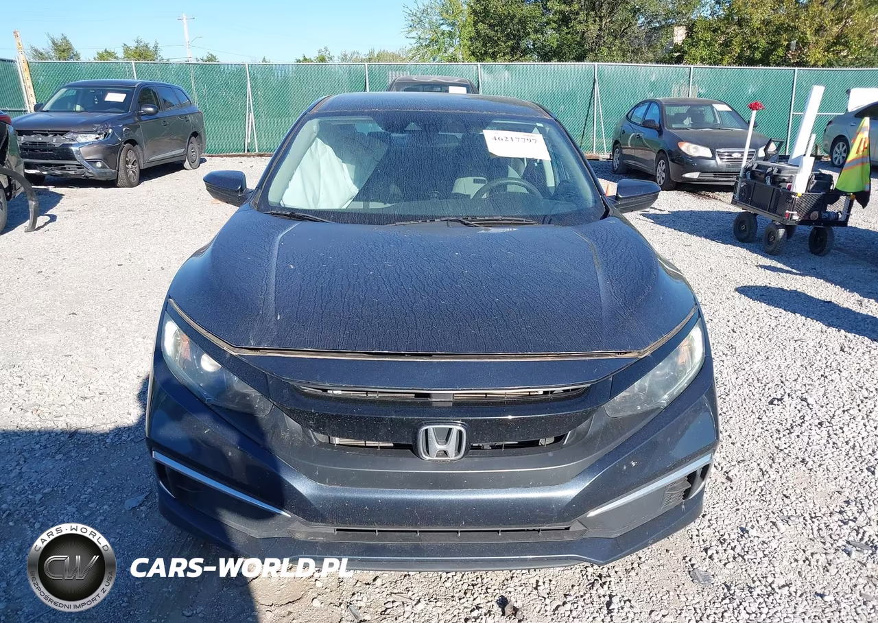 2019 Honda Civic Lx VIN:19XFC2F65KE048628 - 12