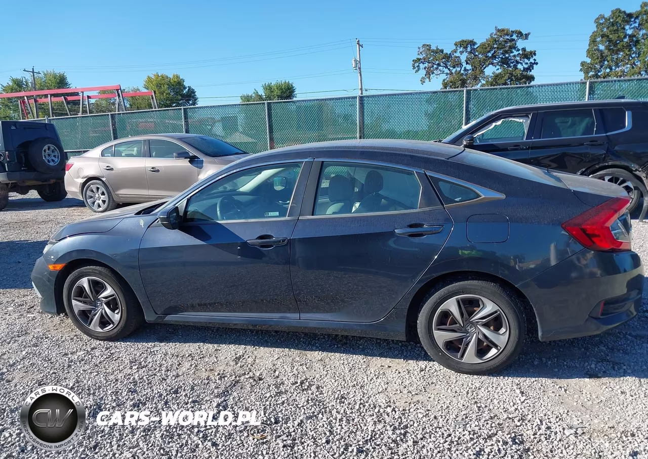 2019 Honda Civic Lx VIN:19XFC2F65KE048628 - 14