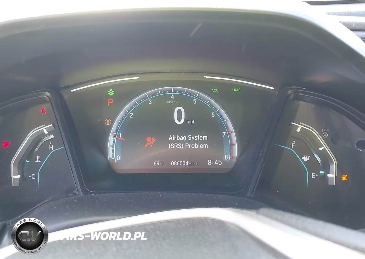 2019 Honda Civic Lx VIN:19XFC2F65KE048628 - 7