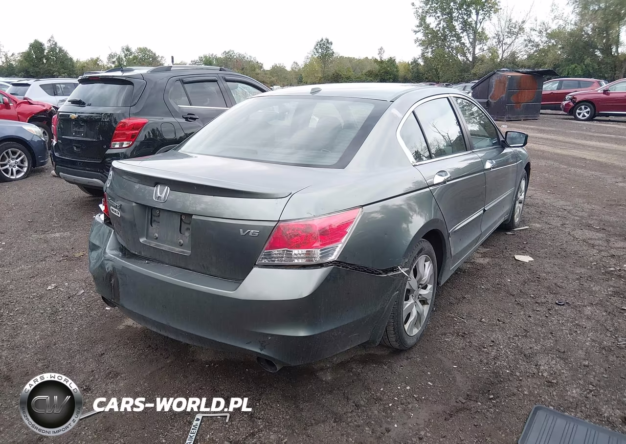 2009 Honda Accord 3.5 Ex-L VIN:1HGCP36889A000859 - 4