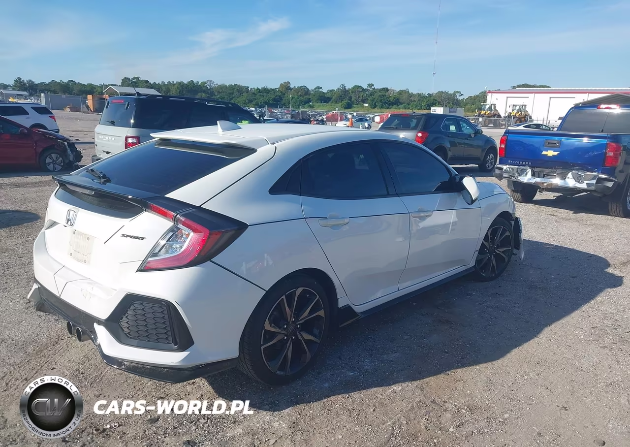 2019 Honda Civic Sport VIN:SHHFK7H41KU206662 - 4