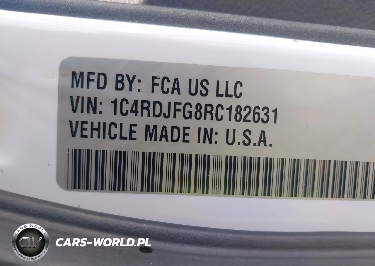 2024 Dodge Durango Pursuit Awd VIN:1C4RDJFG8RC182631 - 9