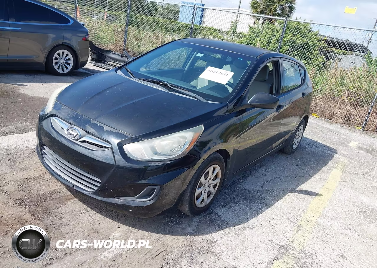 2014 Hyundai Accent Gs VIN:KMHCT5AE0EU188607 - 2