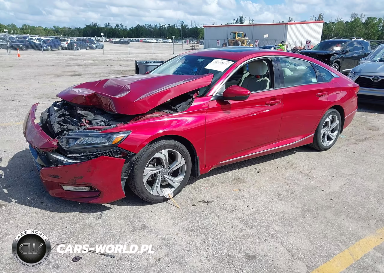 2018 Honda Accord Ex-L VIN:1HGCV1F5XJA101311 - 2
