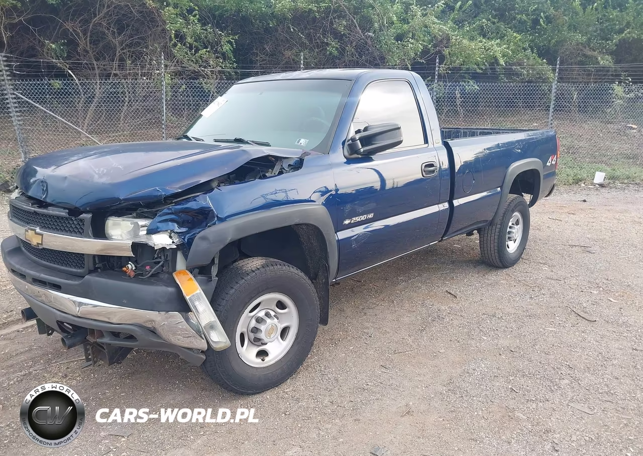 2002 Chevrolet Silverado 2500Hd VIN:1GCHK24U22E146198 - 2