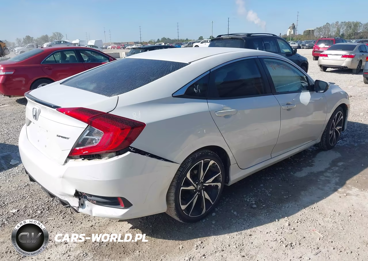 2019 Honda Civic Sport VIN:19XFC2F85KE011340 - 4