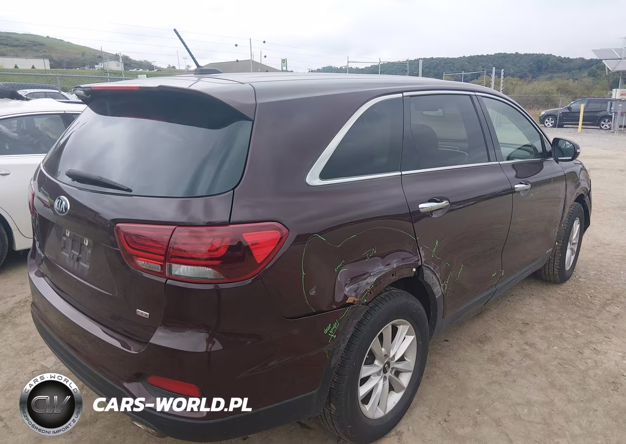 2020 Kia Sorento 2.4L Lx VIN:5XYPGDA33LG660509 - 4