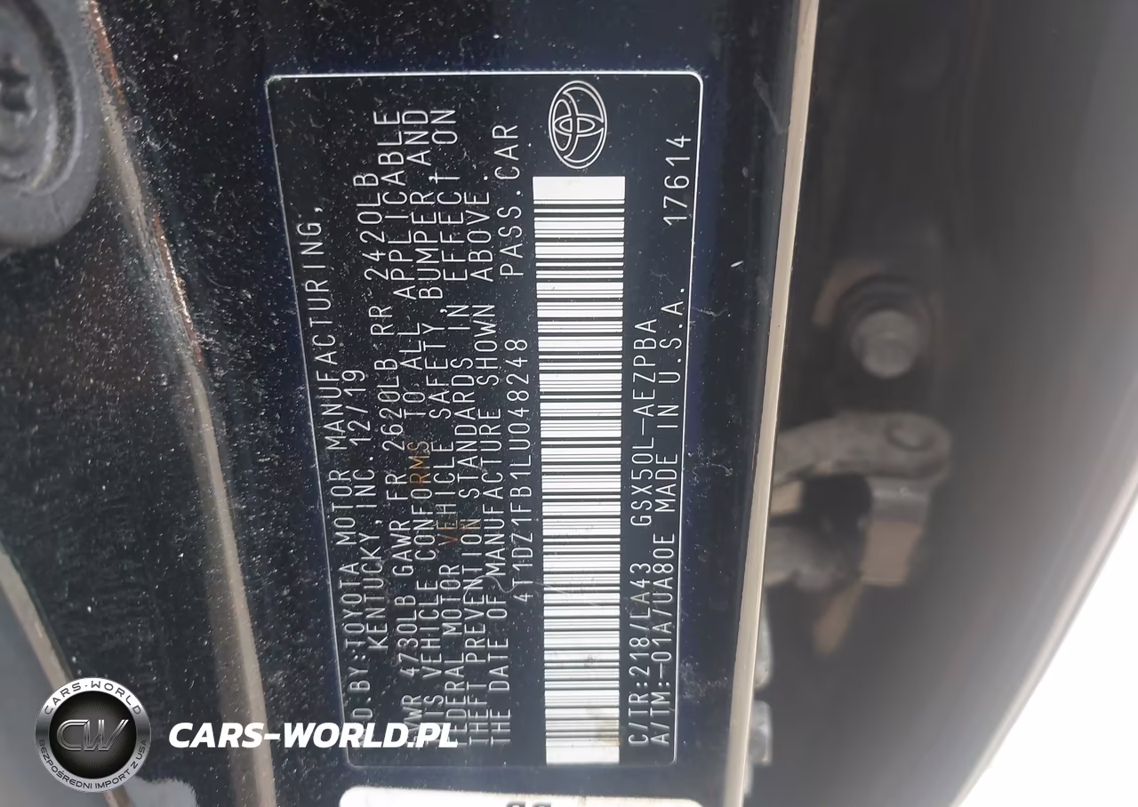 2020 Toyota Avalon Limited VIN:4T1DZ1FB1LU048248 - 9