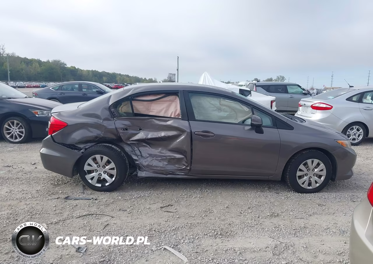 2012 Honda Civic Lx VIN:19XFB2F50CE086179 - 13