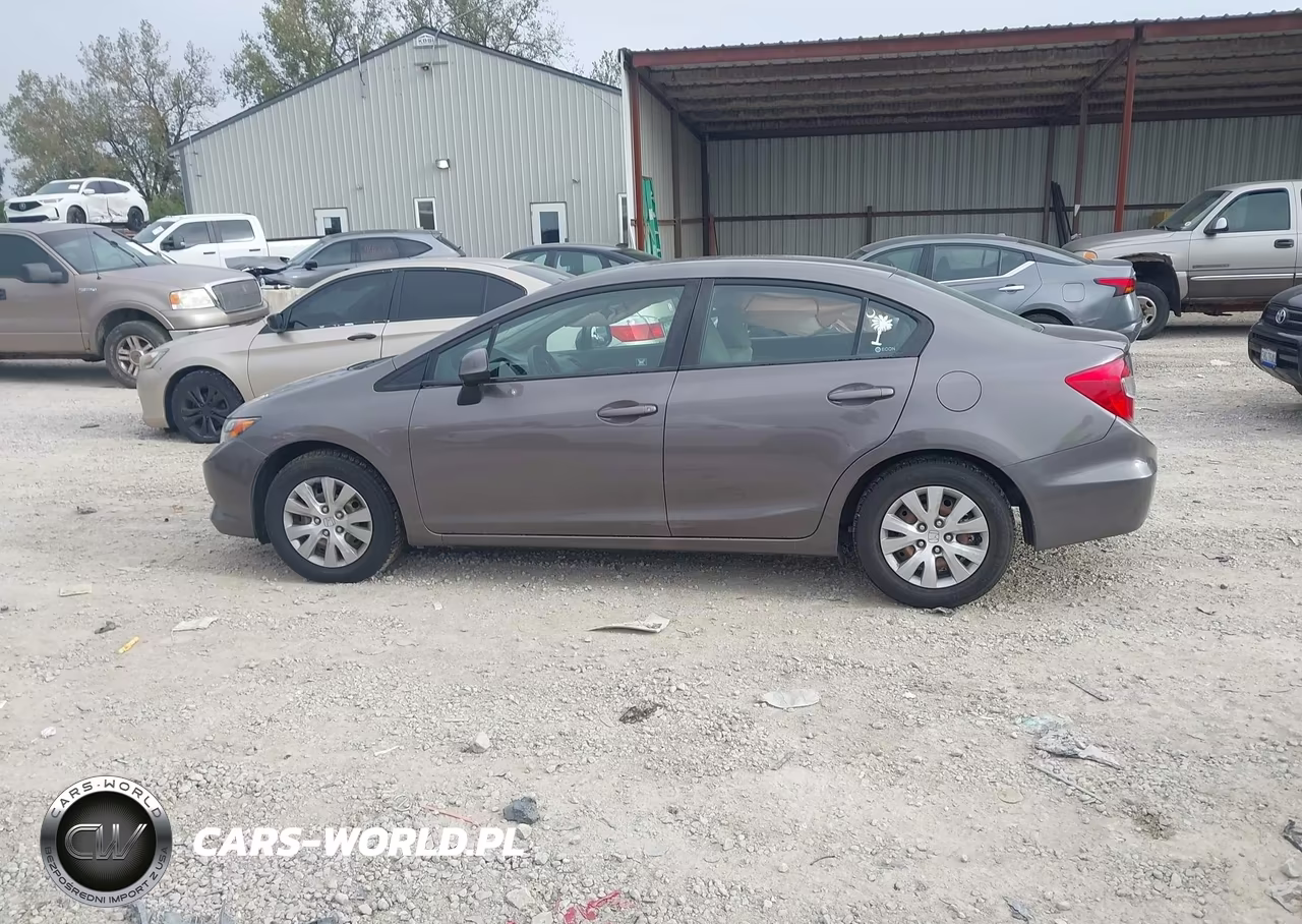 2012 Honda Civic Lx VIN:19XFB2F50CE086179 - 14