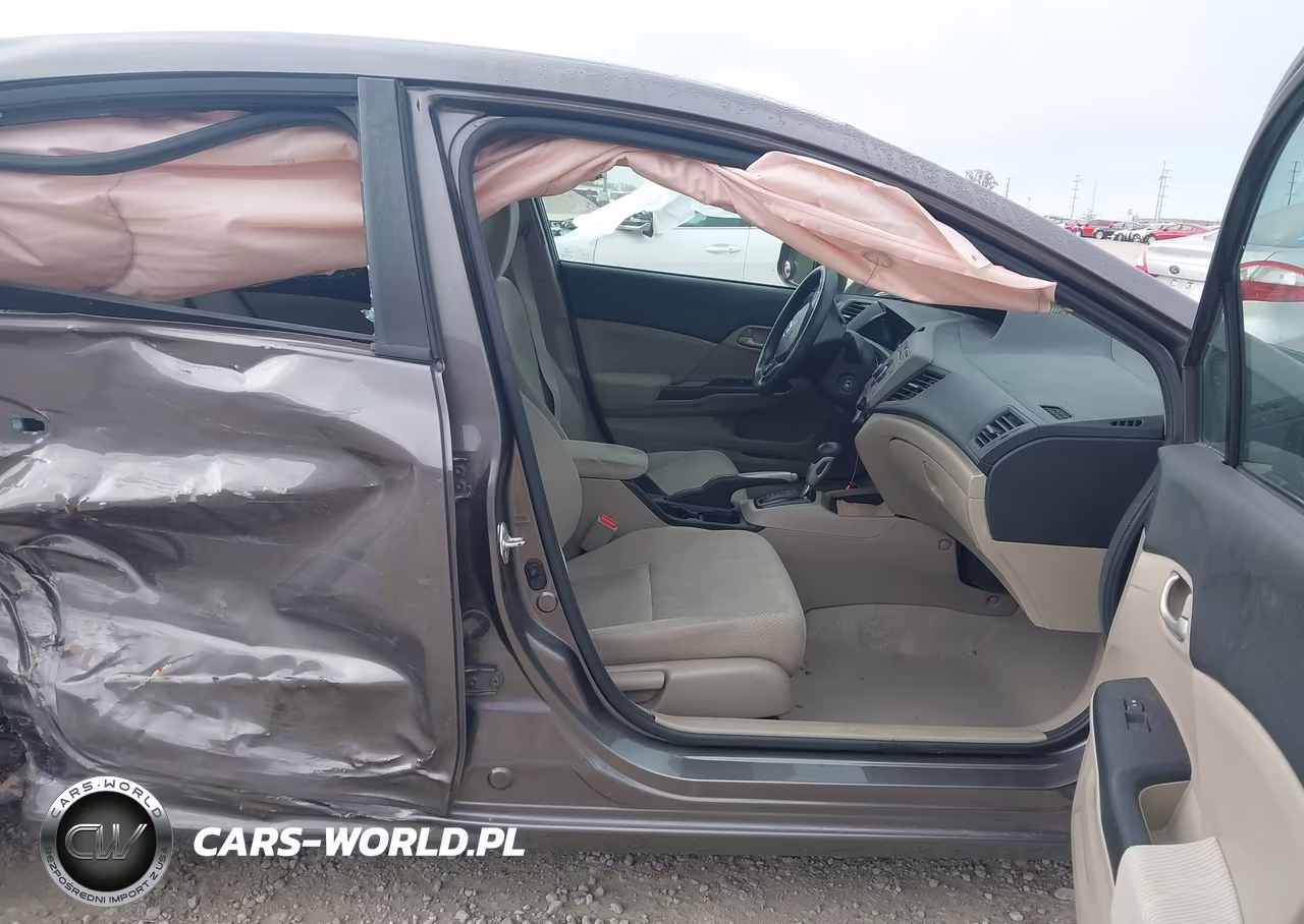 2012 Honda Civic Lx VIN:19XFB2F50CE086179 - 5