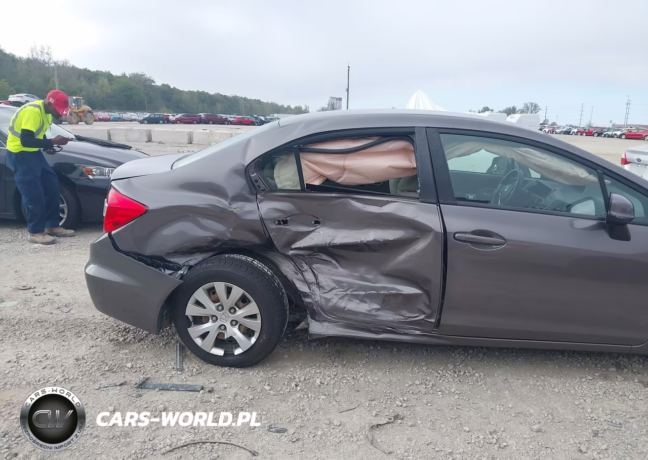 2012 Honda Civic Lx VIN:19XFB2F50CE086179 - 6