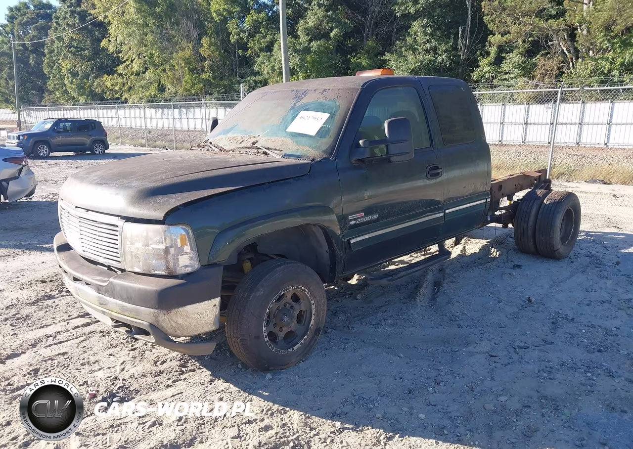 2002 Chevrolet Silverado 2500Hd Ls VIN:1GCHK29122E137208 - 2