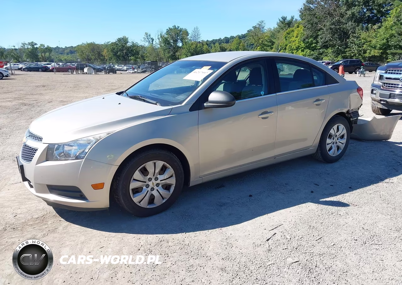 2012 Chevrolet Cruze Ls VIN:1G1PC5SH8C7252833 - 2