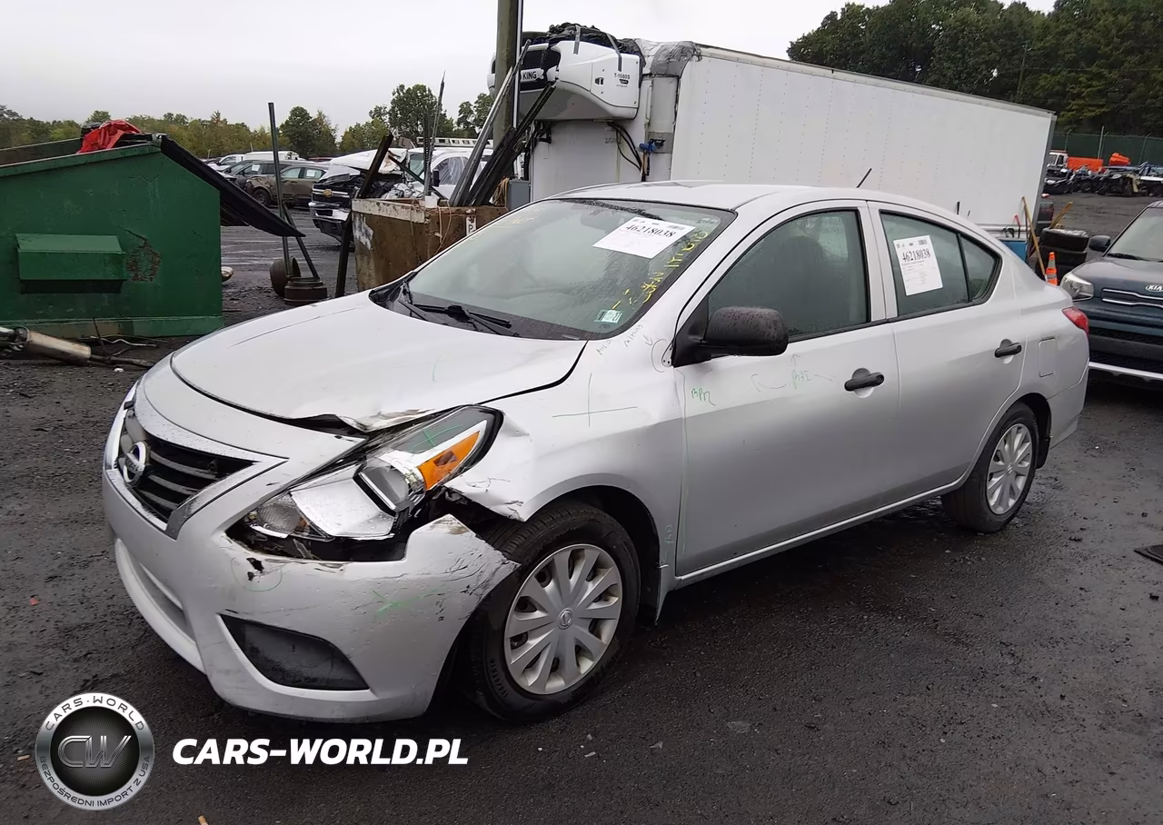 2015 Nissan Versa 1.6 S VIN:3N1CN7AP9FL859606 - 2
