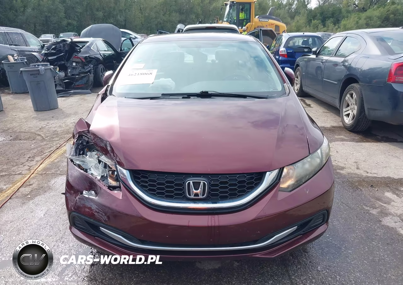 2014 Honda Civic Lx VIN:19XFB2F58EE019834 - 13
