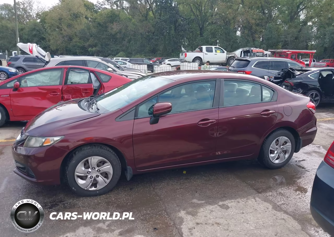 2014 Honda Civic Lx VIN:19XFB2F58EE019834 - 15