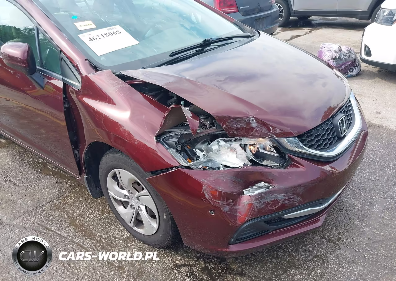 2014 Honda Civic Lx VIN:19XFB2F58EE019834 - 6