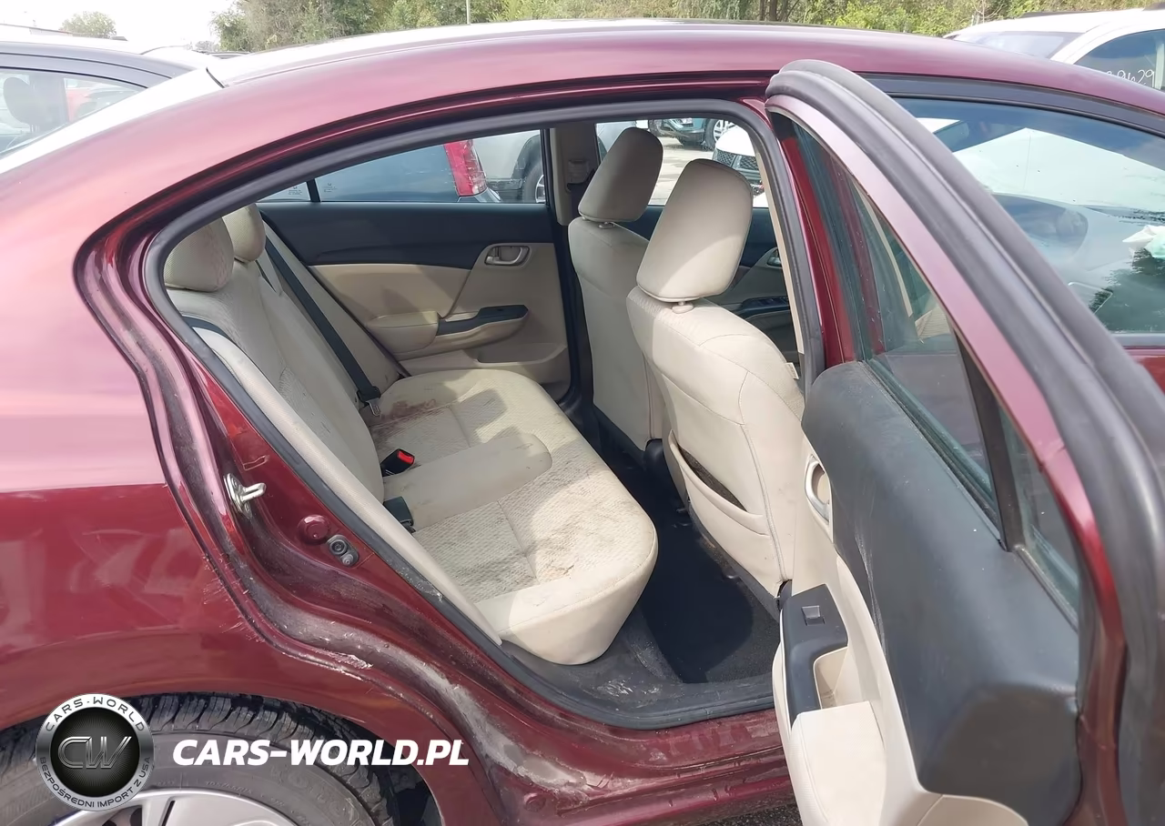 2014 Honda Civic Lx VIN:19XFB2F58EE019834 - 8
