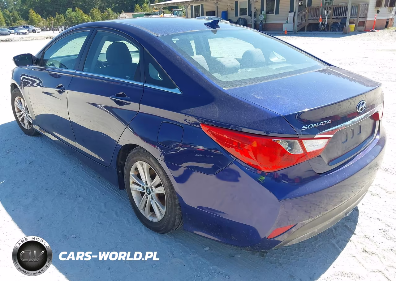 2014 Hyundai Sonata Gls VIN:5NPEB4AC0EH893572 - 3