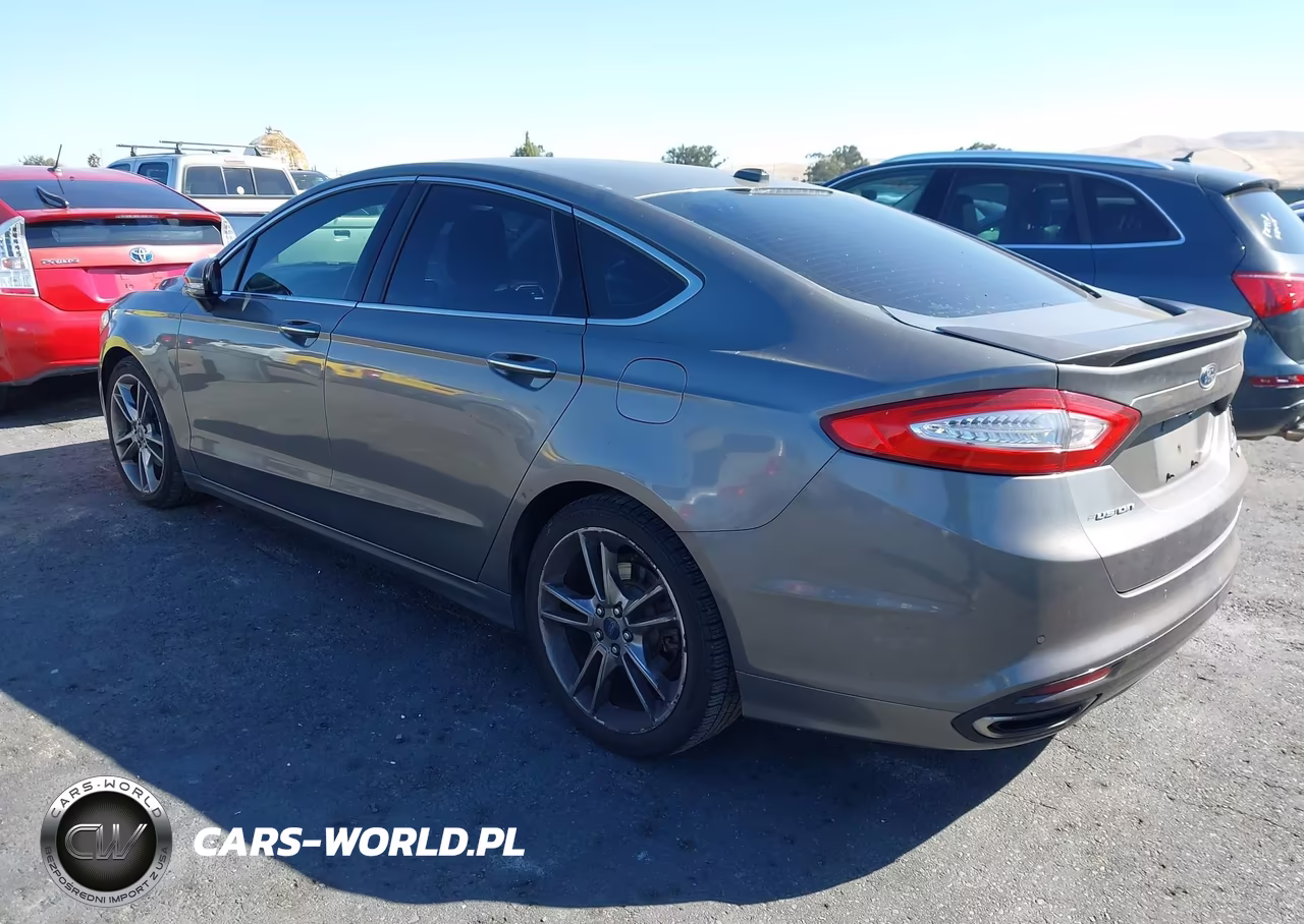 2013 Ford Fusion Titanium VIN:3FA6P0K92DR362120 - 3